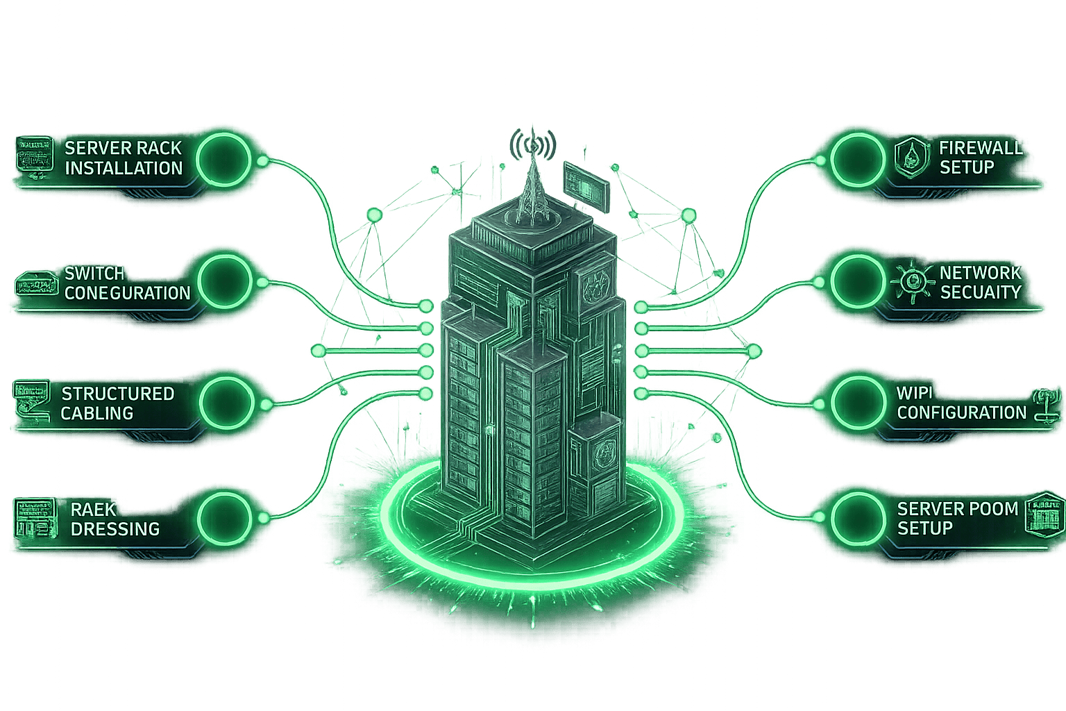 Networking illustration